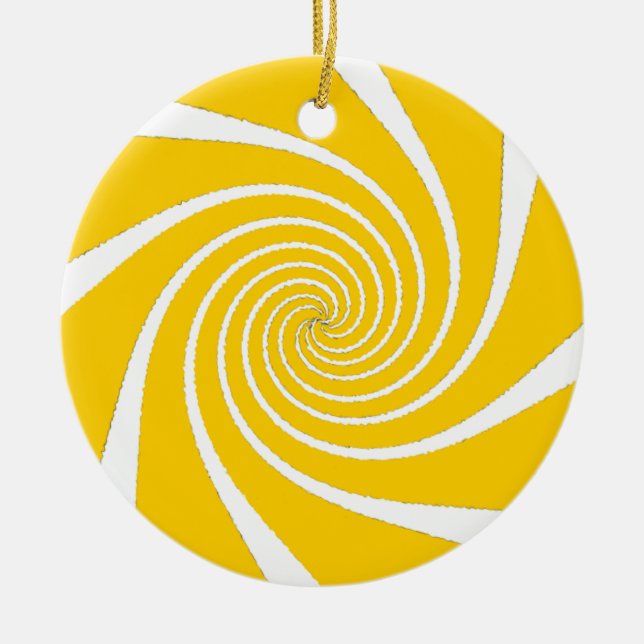 Candy 5 | MERRY CHRISTMAS | m3galleryStudio  Ceramic Ornament (Front)