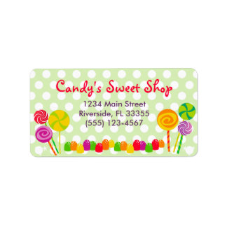 Candy Address Label