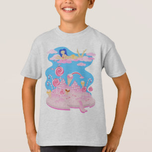 Candy and chocolate cake for birthday party T-Shirt