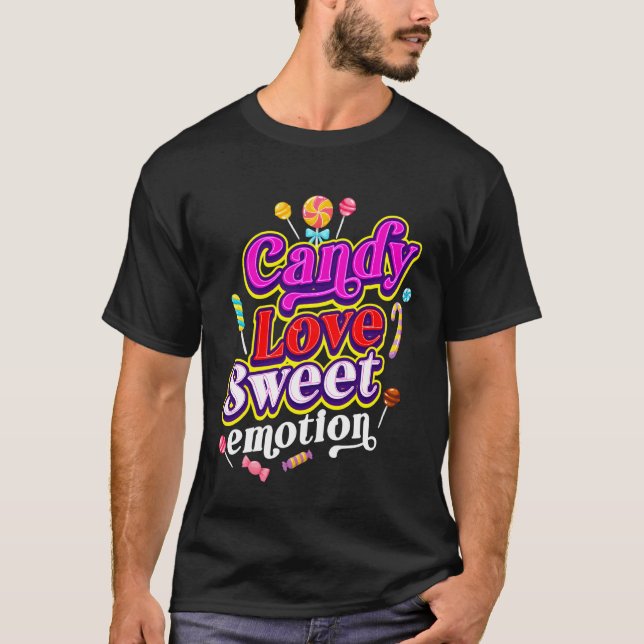 Candy and Sweets T-Shirt (Front)