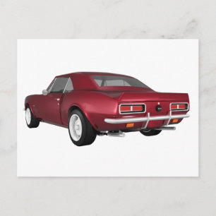 Candy Apple Camaro SS: 3D Model: Postcard