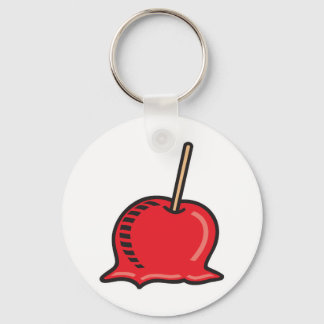 candy apple keychain