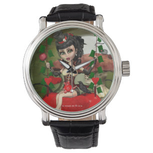 Candy Apple Love Gothic Lolita Art Watch