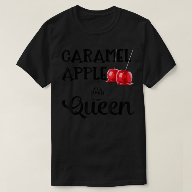 Candy Apple Queen Funny Candy Dessert Women  T-Shirt (Design Front)