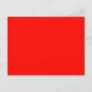 Candy Apple Red Background Postcard