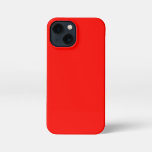 Candy Apple Red Solid Colour iPhone 13 Mini Case