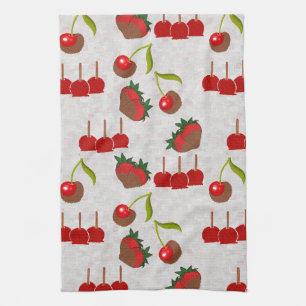 Candy Apples B Kitchen Towel