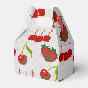 Candy Apples Favor Box