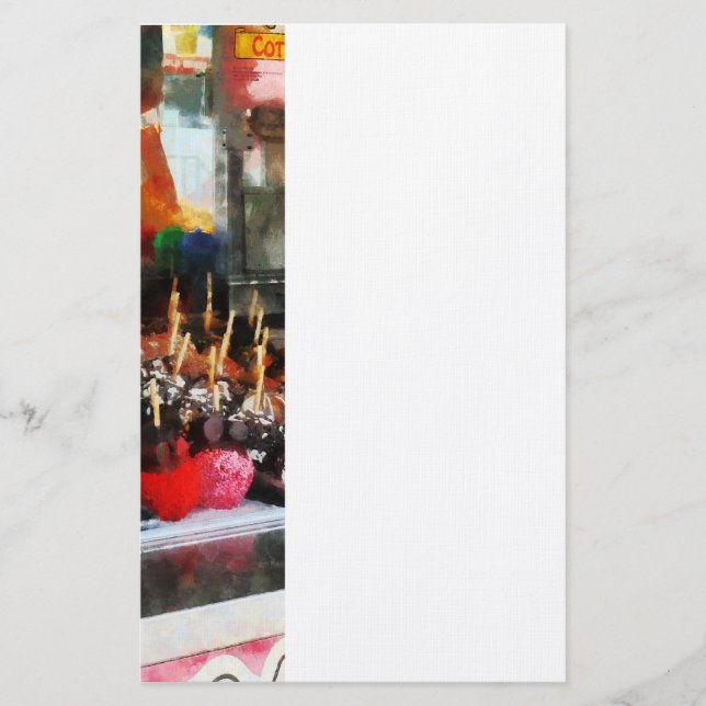 Candy Apples Stationery (Front)