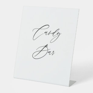 Candy Bar Wedding Sign Dessert Table Sign