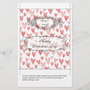 Candy Bar Wrapper   Valentine's Day