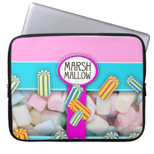 Candy Box Marshmallow Laptop Bag
