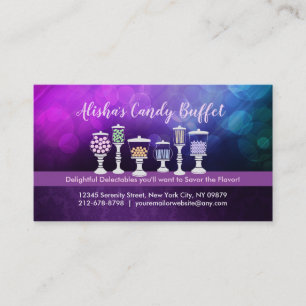 Candy Buffet Business Cards