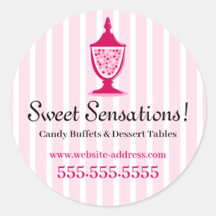 Candy Buffet Stickers