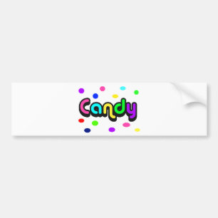 Candy-bumper sticker