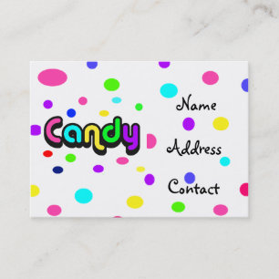 Candy-business card