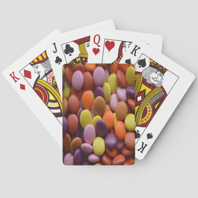 Candy Buttons Playing Cards (Back)