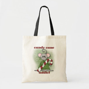 Candy Cane Addict Tshirts and Gifts Tote Bag