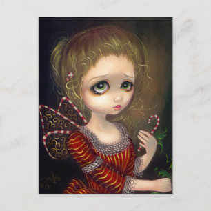 "Candy Cane Angel" Postcard