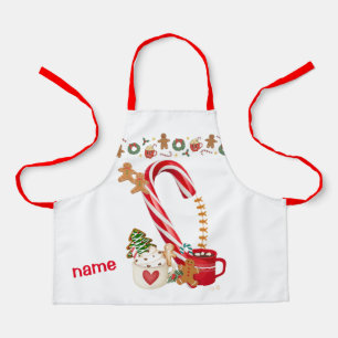 Candy Cane Apron