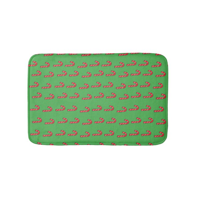Candy Cane Bath Mat (Front)