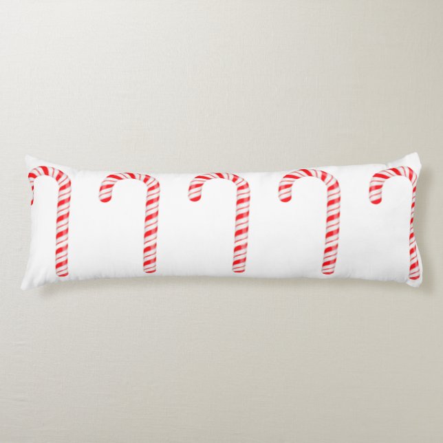 Candy Cane Body Pillow (Front)