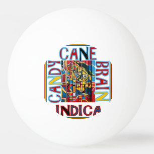 CANDY CANE BRAIN INDICA PING PONG BALL