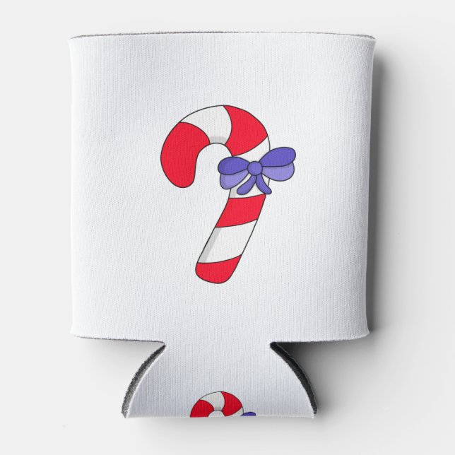 Candy cane can cooler (Front)