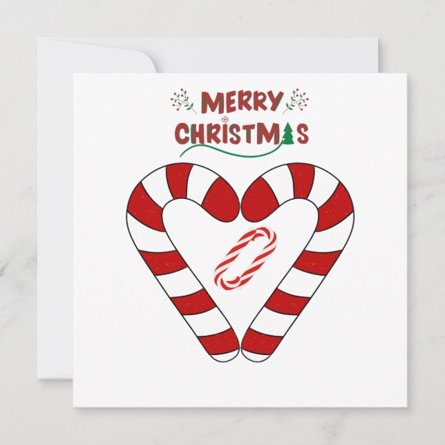 Candy Cane Card (Front)