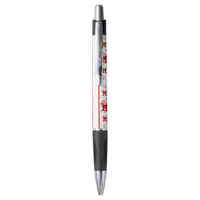 Candy Cane Chorus Pen (Back (Vertical))