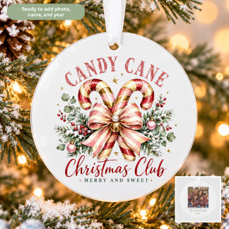 Candy Cane Christmas Club Personnalisé