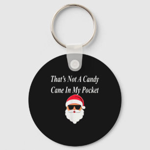 Candy Cane Christmas Funny Naughty Dirty Raunchy G Keychain