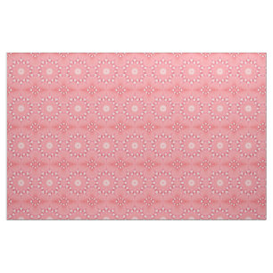 Candy Cane Christmas Kaleidoscope Pattern Fabric
