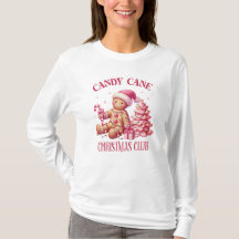 Candy cane Christmas long-sleeve