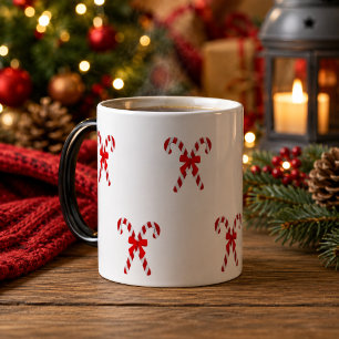 Candy Cane Christmas Mug