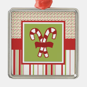 Candy Cane Christmas Ornament