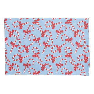 Candy Cane Christmas Pillowcase