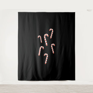 Candy Cane Christmas Tapestry