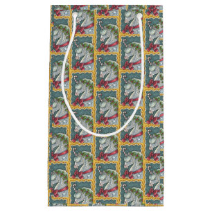 CANDY CANE CHRISTMAS UNICORN, HORSE SMALL GIFT BAG