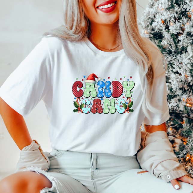 Candy Cane Christmas  Women's T-Shirt (Creator Uploaded)