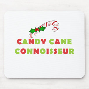 Candy Cane Connoissuer Tshirts and Gifts Mouse Pad