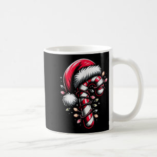 Candy Cane Crew Christmas Lights Family Matching X Coffee Mug