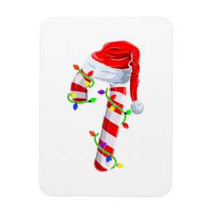 Candy Cane Crew Christmas Lights Family Matching X Magnet