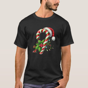 Candy Cane Crew Christmas Lights Family Matching X T-Shirt