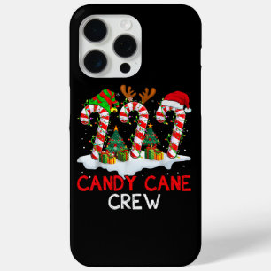 Candy Cane Crew Christmas Santa Elf Reindeer X-mas iPhone 15 Pro Max Case
