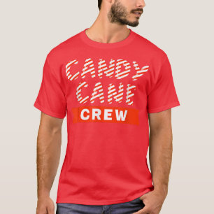 Candy Cane Crew Christmas Sweets Family Matching C T-Shirt
