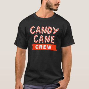 Candy Cane Crew Christmas Sweets Family Matching C T-Shirt
