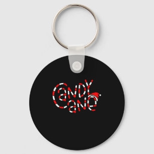 Candy Cane Crew Christmas Xmas Love Candy Boys Gir Keychain