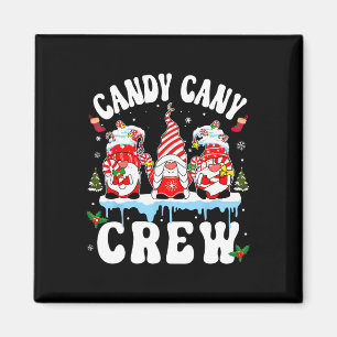Candy Cane Crew For Family Xmas And Cousin Christm Magnet
