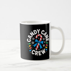 Candy Cane Crew Funny Christmas Candy Lover X-mas  Coffee Mug